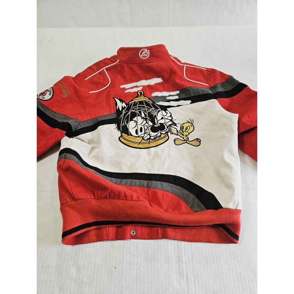 Looney Tunes Lot 29 Premium Wear Sylvester Nascar Youth XL Long Sleeved - Picture 9 of 12